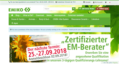 Desktop Screenshot of emiko.de
