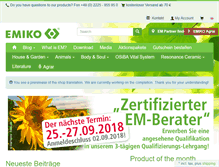Tablet Screenshot of emiko.de